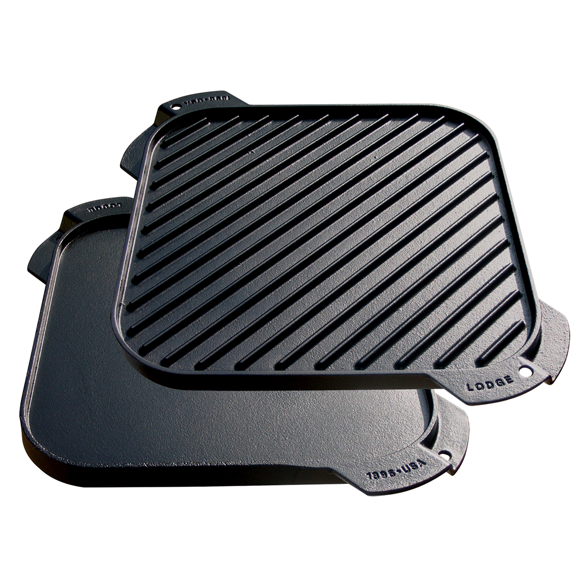 Lodge Cast Iron Grill and Griddle Reversible Single