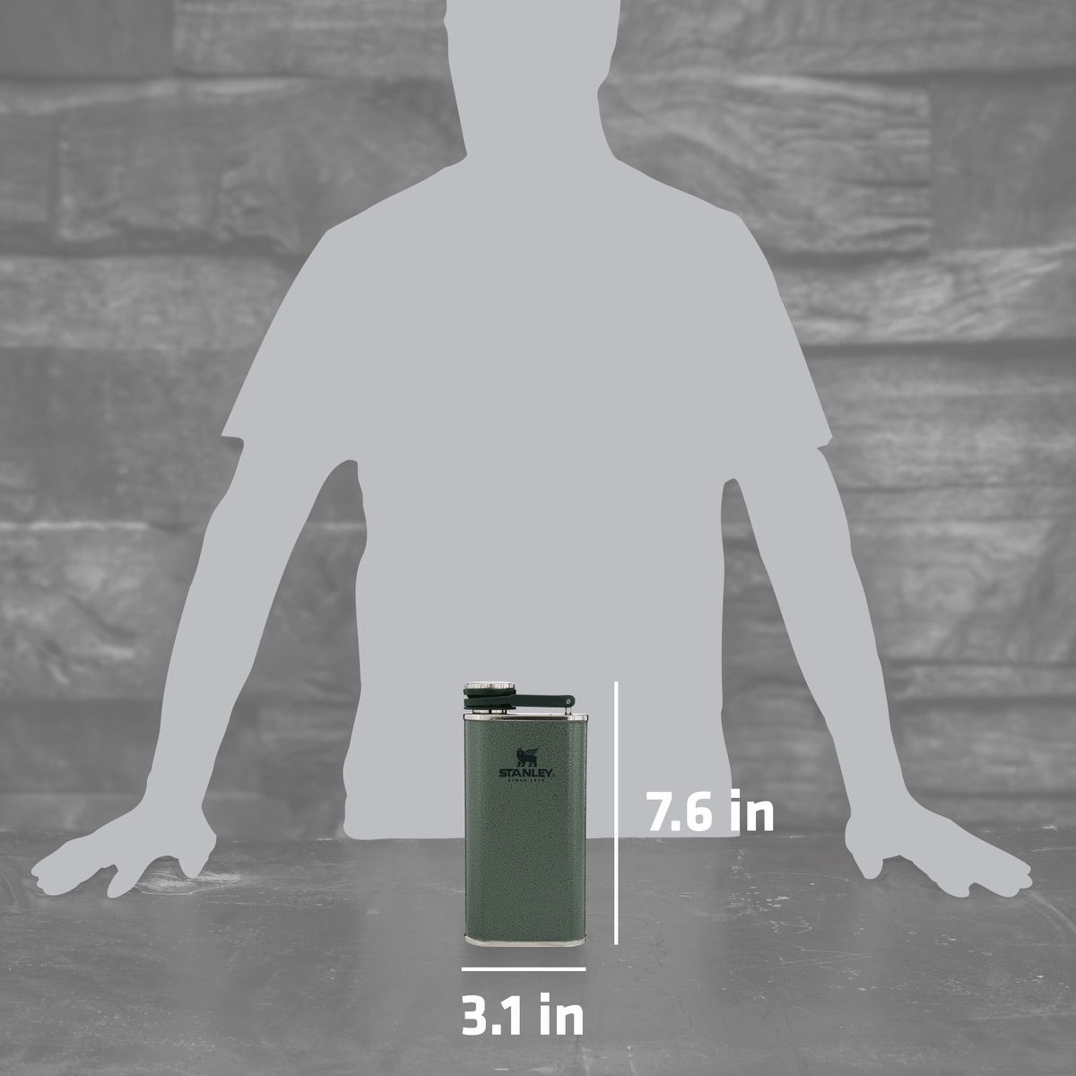 Stanley® 8oz Classic Easy Fill Wide Mouth Flask 161