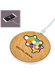 Bamboo Print Wireless Charger