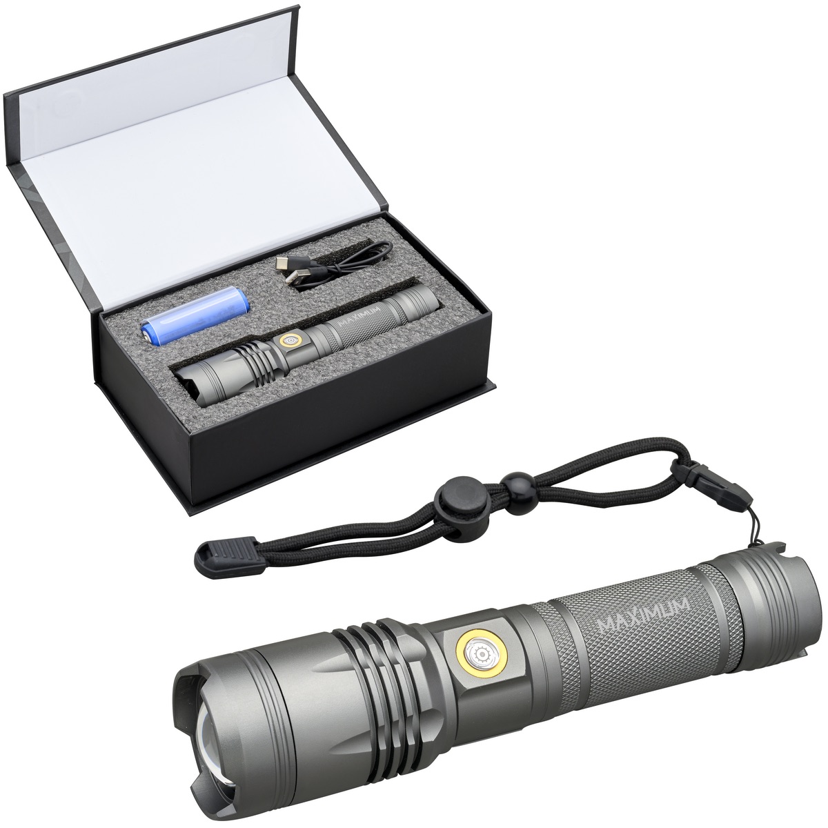 Rechargeable Urban Peak® 20W Tactical Flashlight 4