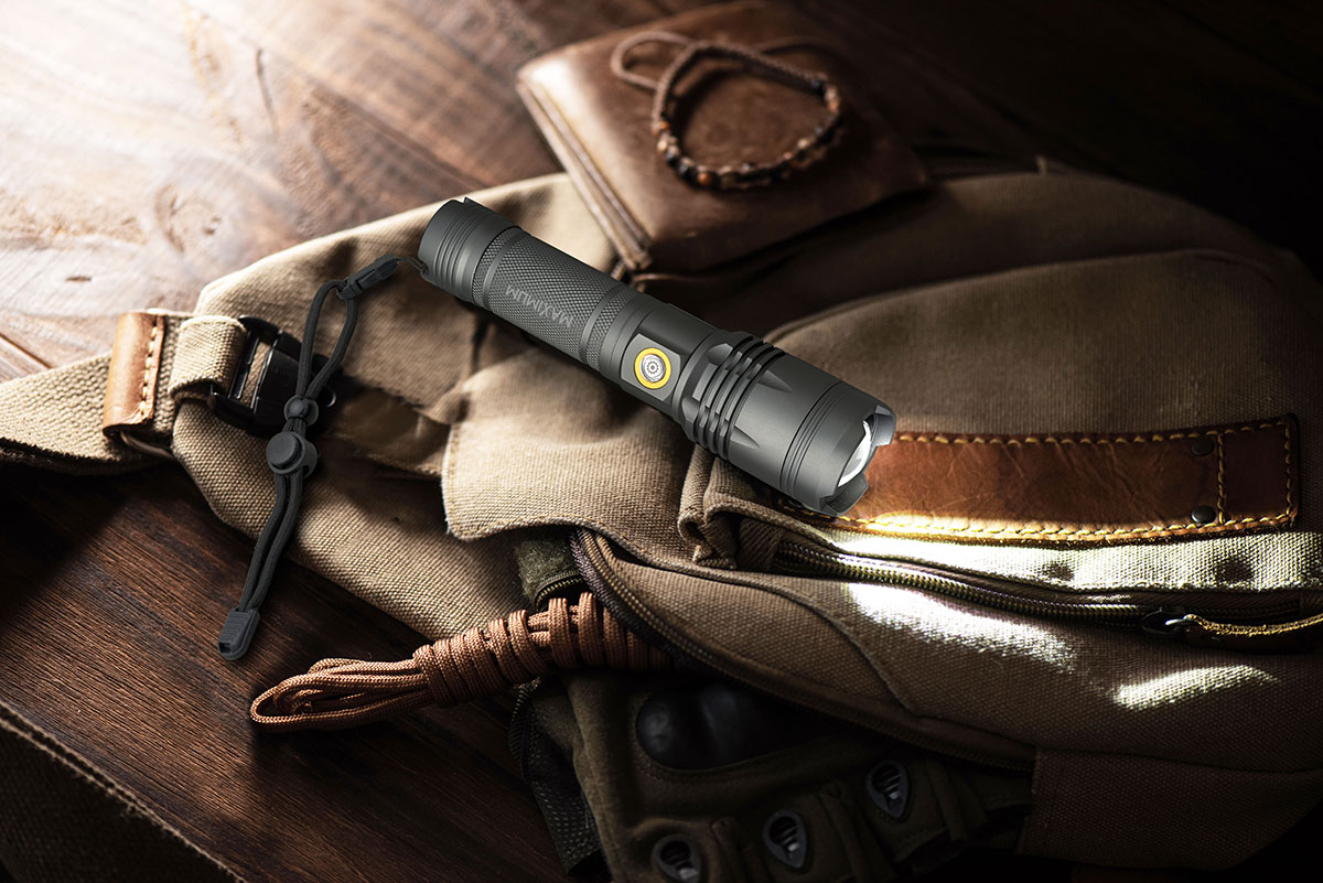 Rechargeable Urban Peak® 20W Tactical Flashlight 7