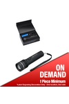 Rechargeable 20W White Laser LED Flashlight