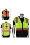 Two-Tone 11 Pocket Tech-Ready Mesh Surveyors Vest 