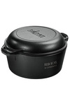 Lodge® 5 Qt Cast Iron Double Dutch Oven