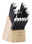 Hampton Forge® Epicure 17 Piece Cutlery Block Set