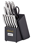 Oneida® 14 Piece Knife Set with Built-in Sharpener