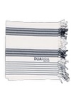 Ivory Shore Multi Stripe Peshtemal Towel
