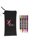 POSCA 4 Piece Neon Marker Set with Bag