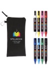 POSCA 8 Piece Basic Marker Set with Bag - Medium