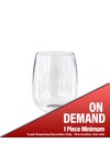Symglass 12oz Clear Stemless Wine Glass